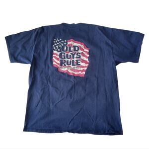 Old Guys Rule Tshirt Patriotic Size XL